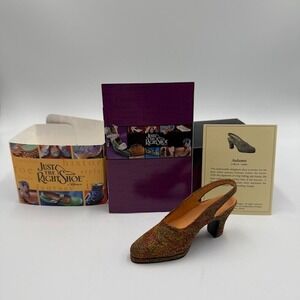 Just The Right Shoe Raine Autumn 25070 Miniature Shoe Figurine 1999 Box COA